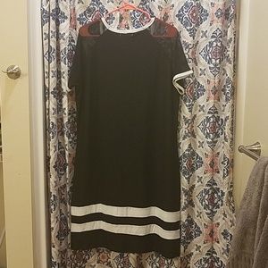 Derek Heart Dresses - Varsity T-shirt Dress Derek Heart Dresses - Varsity T-shirt Dress